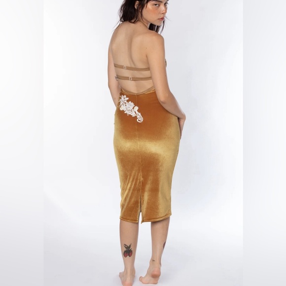 Solstice midi dress diamond dust - Picture 2 of 7